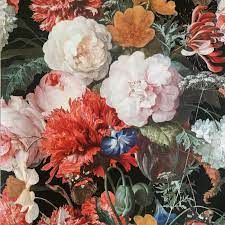 Floral Bouquet - Black Multi